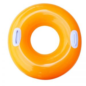 Надувной круг "Hi-Gloss Tubes" -  Оранжевый, 76 см (Intex 59258-2)