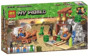 Конструктор "My world - Minecraft - Погоня" (Bela 11137)