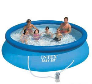 Надувной бассейн, насос, фильтр-насос (Intex 28132)
