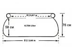 Надувной бассейн, фильтр-насос (Intex 28132)