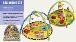 Детский игровой коврик с подвесками (арт. 898-302B/303B)