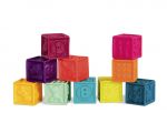 Развивающие силиконовые кубики (мягкие цвета) - Посчитай-ка! (Battat BX1481Z)