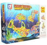 Конструктор магнитный Magnetic Sheet - Водный мир, 88 дет (MagKiss LT2001)