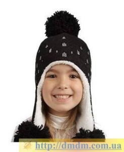 Зимняя шапочка для девочки Стефани, David’s Star