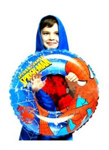 Надувной круг для плавания, Spiderman (арт. HY9174)