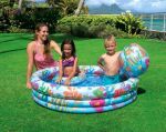 Детский надувной бассейн «На рыбалке» с мячом и кругом (Intex 59469)