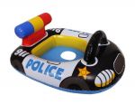 Надувной детский плотик-круг "Baby Floats", Полицейская машина (Intex 59586-2)