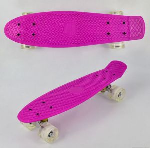 Скейт Penny Board, Розовый (Best Board 0740)