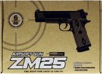 Игрушечный пистолет, металл/пластик (CYMA ZM25)