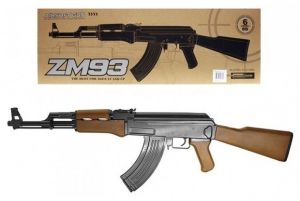 Автомат игрушечный АК-47, металл/пластик (CYMA ZM93)