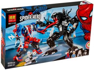 Конструктор Супергерои: Человек-паук против Венома (арт. 11188) 
