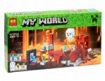 Конструктор "My world - Minecraft - Подземная Крепость" (Bela 10393)