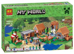 Конструктор "My world - Minecraft - Деревня" (Bela 10531)