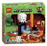 Конструктор "My world - Minecraft - Портал в Нижний мир" (Bela 10812)