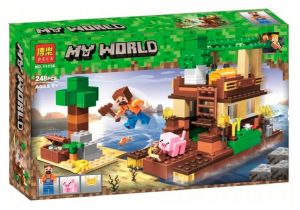 Конструктор "My world - Minecraft - Остров сокровищ" (Bela 11136) - аналог Lego