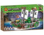 Конструктор "My world - Minecraft - Битва на реке" (Bela 11139)