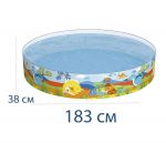 Детский каркасный бассейн - Динозаврики (Bestway 55022)