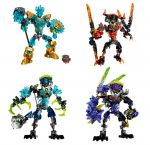 Набор Bionicle - Экиму, Грозовой монстр, Лавовый зверь, Монстр Землетрясений (KSZ-1-4)