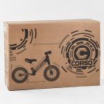 Велобег CORSO, надувные колеса 14", алюминиевые диски (арт. 24561)