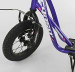 Самокат CORSO, надувные колеса, ручной передний тормоз, Фиолетовый (арт. JT32050)