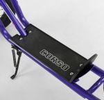 Самокат CORSO, надувные колеса, ручной передний тормоз, Фиолетовый (арт. JT32050)