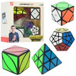 Набор головоломок 4 шт - "Кубик Рубика" (QIYI Cube EQY527)