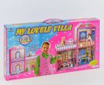 Двухэтажный Домик для кукoл Барби My Lovely Villa  (арт. 6984)