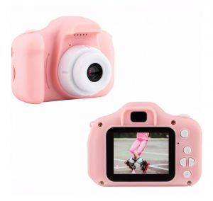 Детский цифровой фотоаппарат, розовый (арт. C3-A)