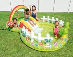 Надувной детский игровой центр - бассейн  "Мой сад" (Intex 57154)