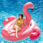 Надувной двухместный плотик "Большой розовый Фламинго" (Intex 57288)