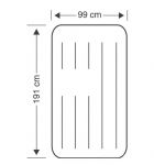 Надувной матрас с подголовником и встроенным электронасосом (Intex 64146) 