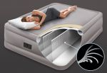 Надувная двухспальная кровать, Foam Top Airbed (Intex 64470)