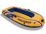 Двухместная надувная лодка Challenger2 Set (Intex 68367)