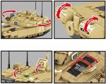 Конструктор Армия - Военный танк Challenger-2 (Limo Toy KB184)