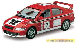 Автомодель Mitsubishi Lancer Evolution VII WRC (Kinsmart KT5048)