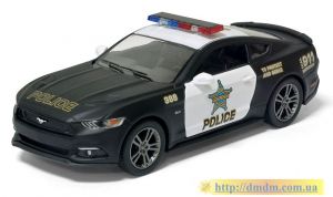 Автомодель 2015 Ford Mustang GT - Police (Kinsmart KT5386P)