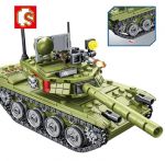 Конструктор - Боевой танк (Sembo Block 105514)