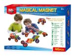 Магнитный 3D конструктор Magical Magnet, 46 дет. (арт. 7046)