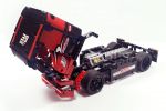 Конструктор - Красный гоночный грузовик с радиоуправлением 570 деталей (MOULD KING 15002)