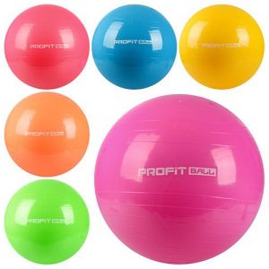 Мяч для фитнеса - фитбол 65 см (Profitball MS0382)