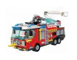 Конструктор - Fire Rescue - Пожарная машина (Qman 2809)