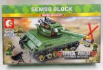 Конструктор - Танк Sherman M4 (Sembo Block 101304)