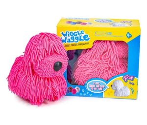 Интерактивная игрушка - Озорной Щенок WIGGLE WAGGLE, Розовый (арт. JP001