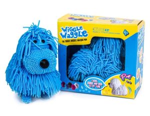 Интерактивная игрушка - Озорной Щенок WIGGLE WAGGLE, Голубой (арт. JP001