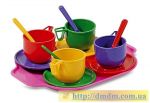 Набор детской посуды с подносом (Юника 67029)