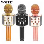 Беспроводной Bluetooth караоке-микрофон (Wster WS858)