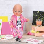 Набор одежды для куклы Baby Born - Трендовый розовый (Zapf Creation 828335)